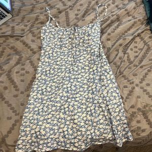 Lulu's Blue Floral Dress